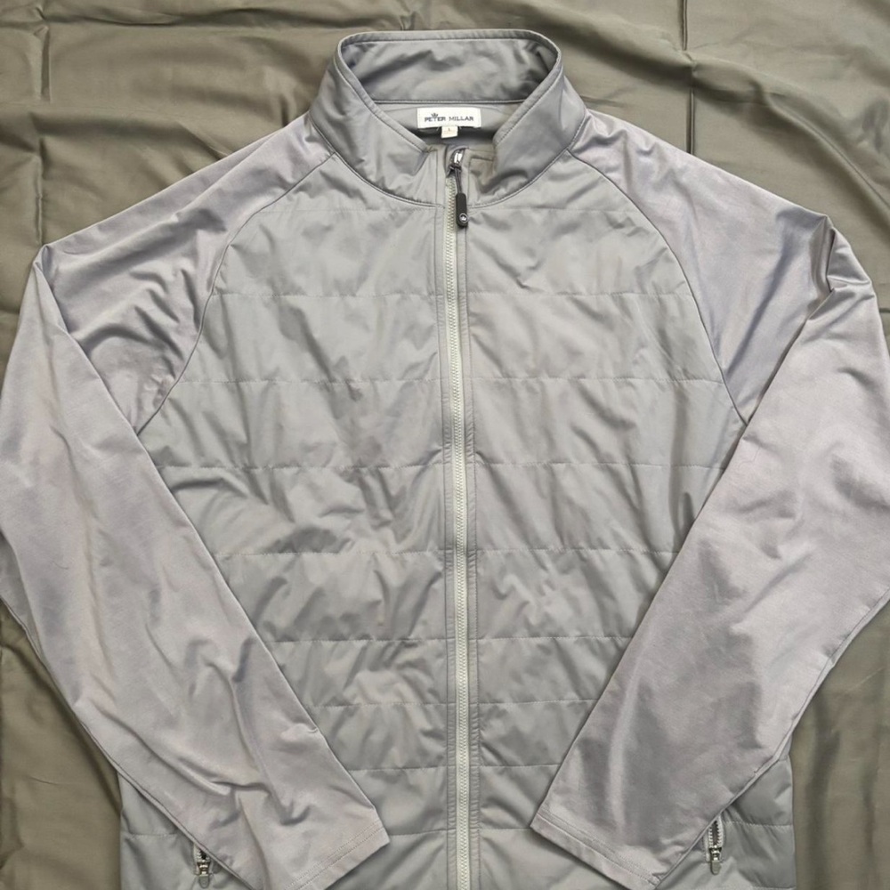 Peter Millar Silver Lightweight Jacket - image 1